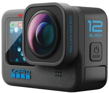 Onze nieuwe camera's GoPro 12 Zwart (Max-Lens-Mod-2.0)